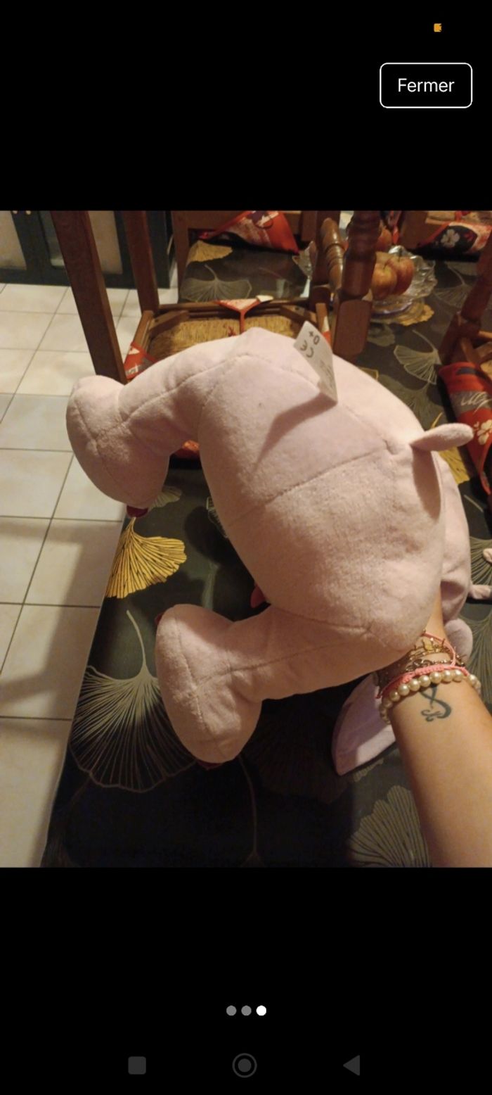 Grosse peluche stitch rose. - photo numéro 3