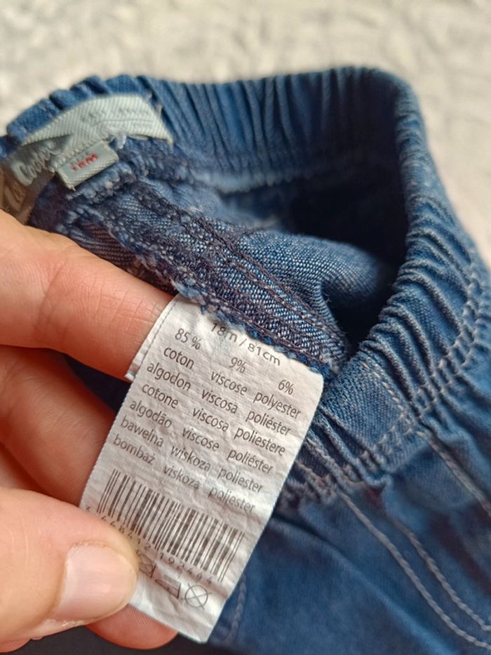 Short jeans Fille 18 mois Sun cœur Lee Cooper - photo numéro 7