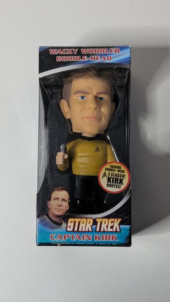 [Funko] Figurine Wacky Wobbler Star Trek Captain Kirk