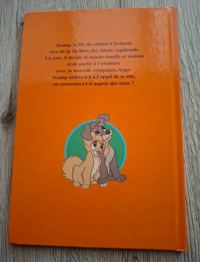 Livre  belle et le  clochard - photo numéro 2