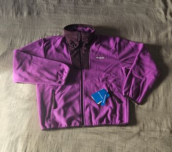 Veste polaire Columbia Sequoia Grove Full Zip taille M - neuve violet mauve razzle/moonvista