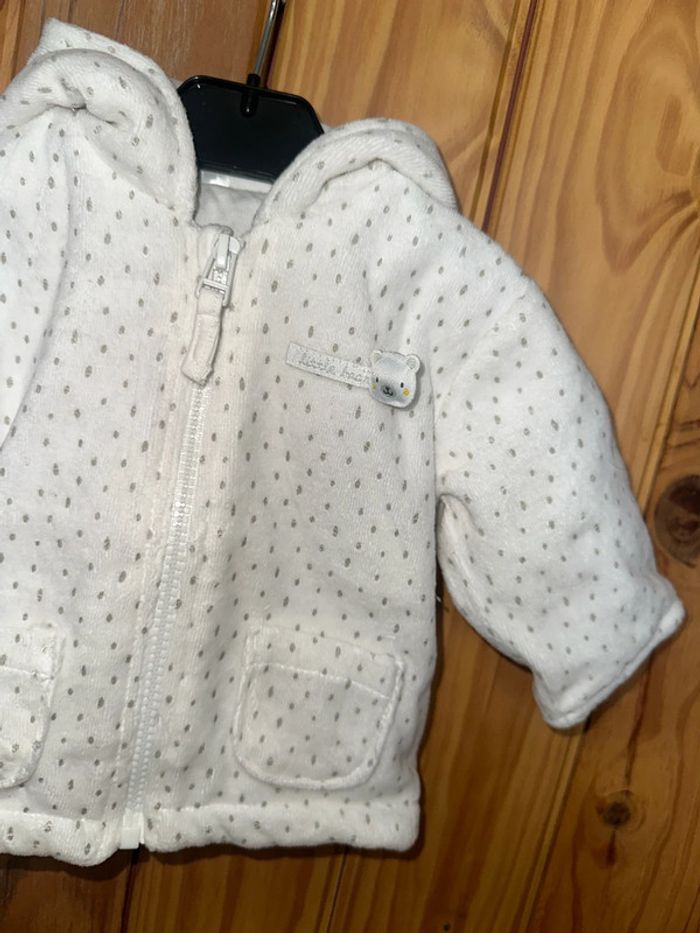 Gilet Zip ours 1/3 mois - photo numéro 2