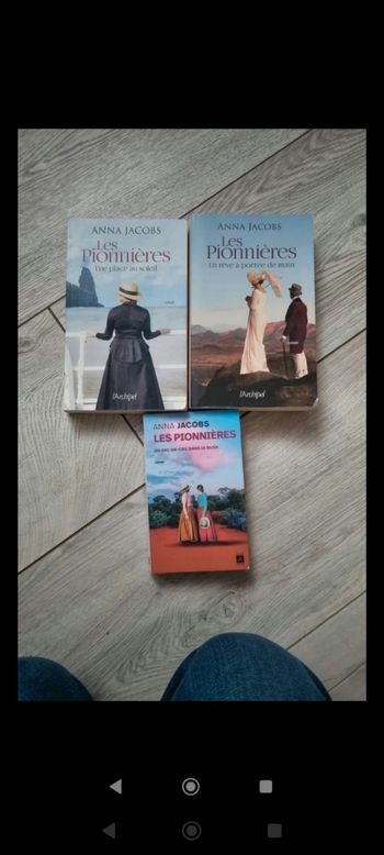 Saga les pionnières Anna jacobs