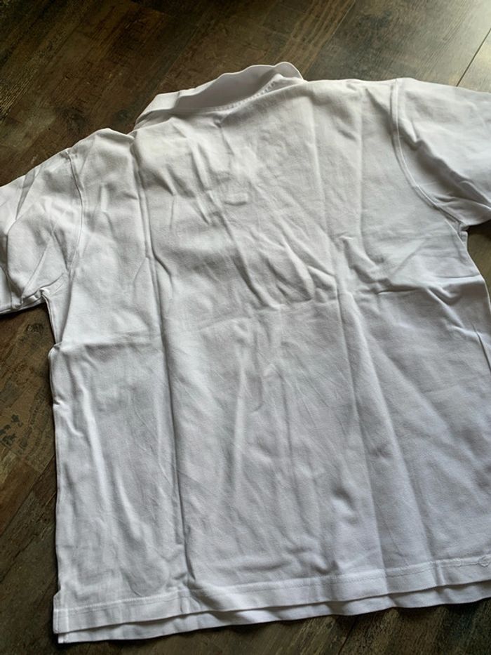 Polo blanc sans bouton - photo numéro 4