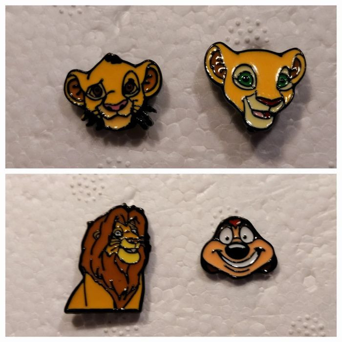 Boucles d'oreilles disney le roi lion