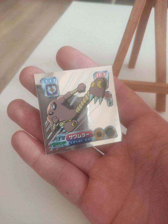 Stickers pokemon amada kicklee hitmonlee foil 2004 - photo numéro 3
