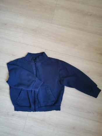 Sweat zippé