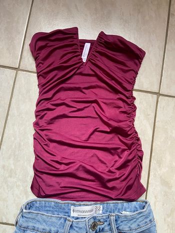 T shirt/ top rose 