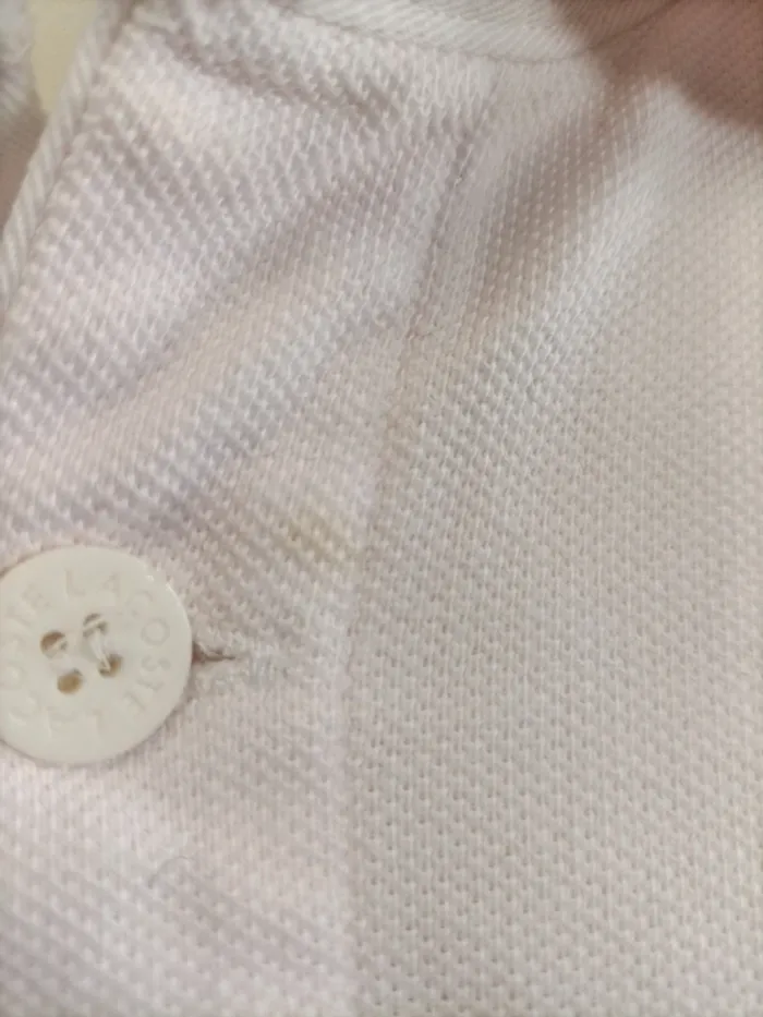 Polo Lacoste manche longue Blanc - XXL Rose très clair - photo numéro 8