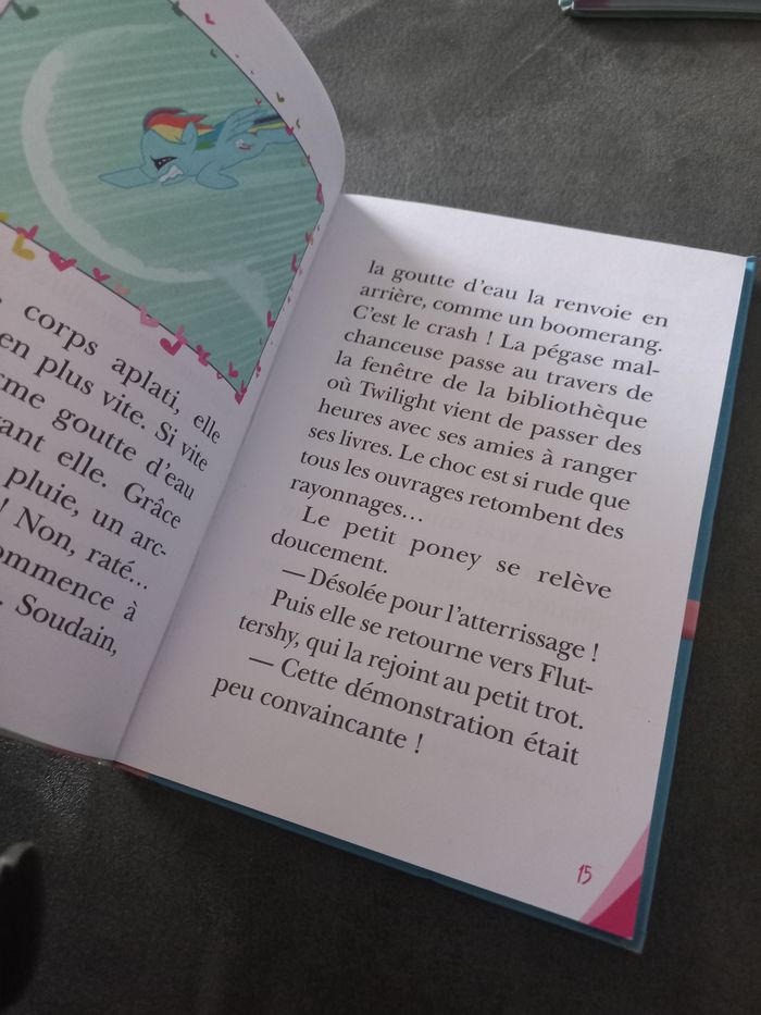Livre bibliotheque rose my little pony tome 7 - photo numéro 2