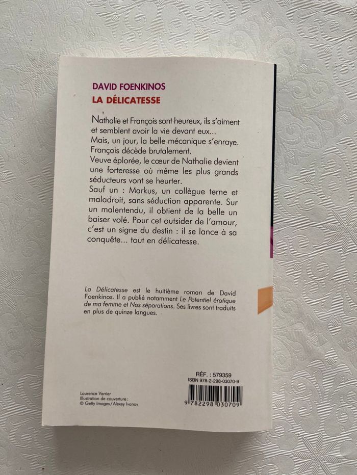 david foenkinos la délicatesse - photo numéro 2