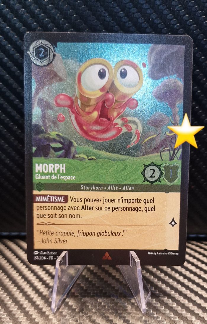 Foil  morph lorcana chapitre 3 81/204
