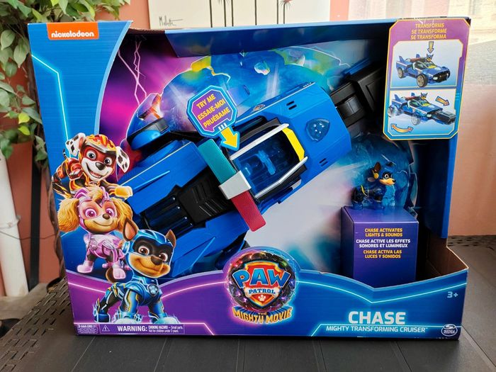 Grande voiture de Police - La Pat Patrouille, Chase - Paw patrol ( 40cm )