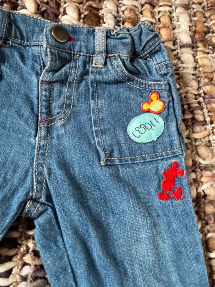 Jeans Mickey 9 mois - photo numéro 2