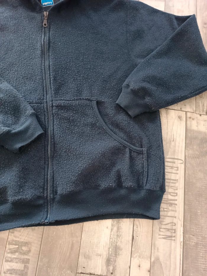 Gilet zippé à capuche XS - photo numéro 2