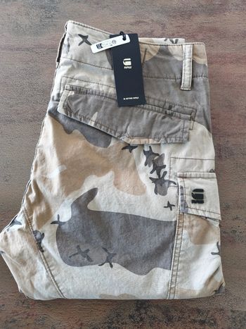 Pantalon cargo gstar raw 