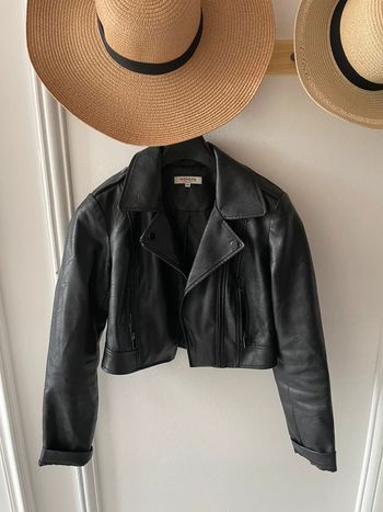 Veste en cuir