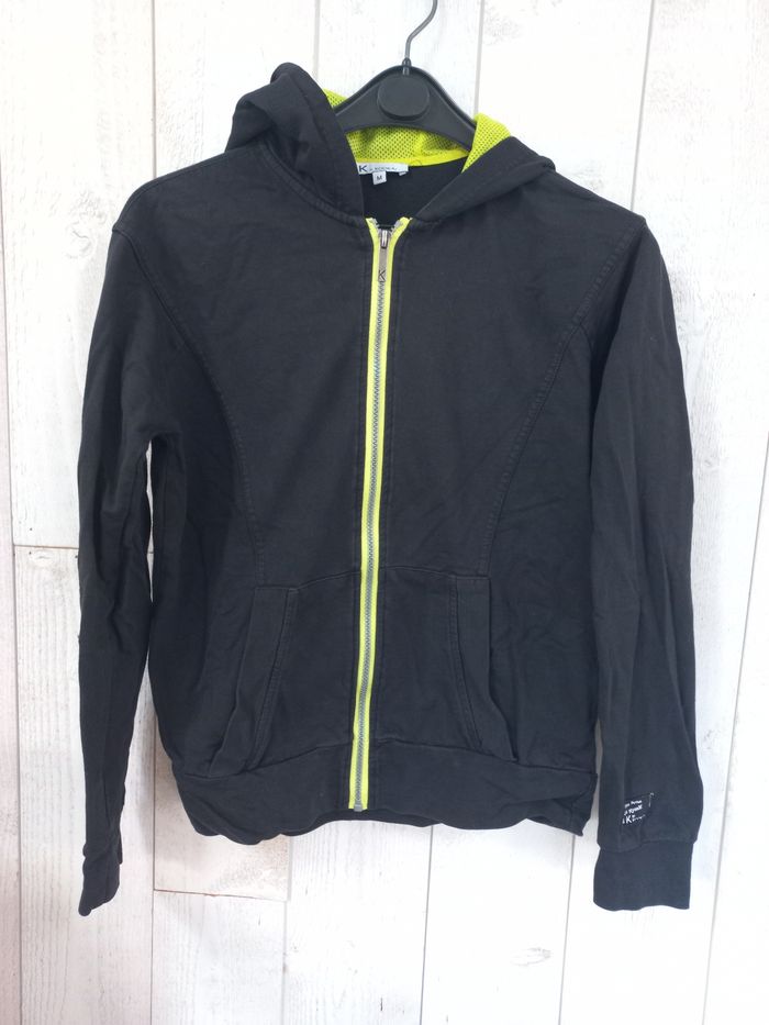 Sweat zippé à capuche S/M