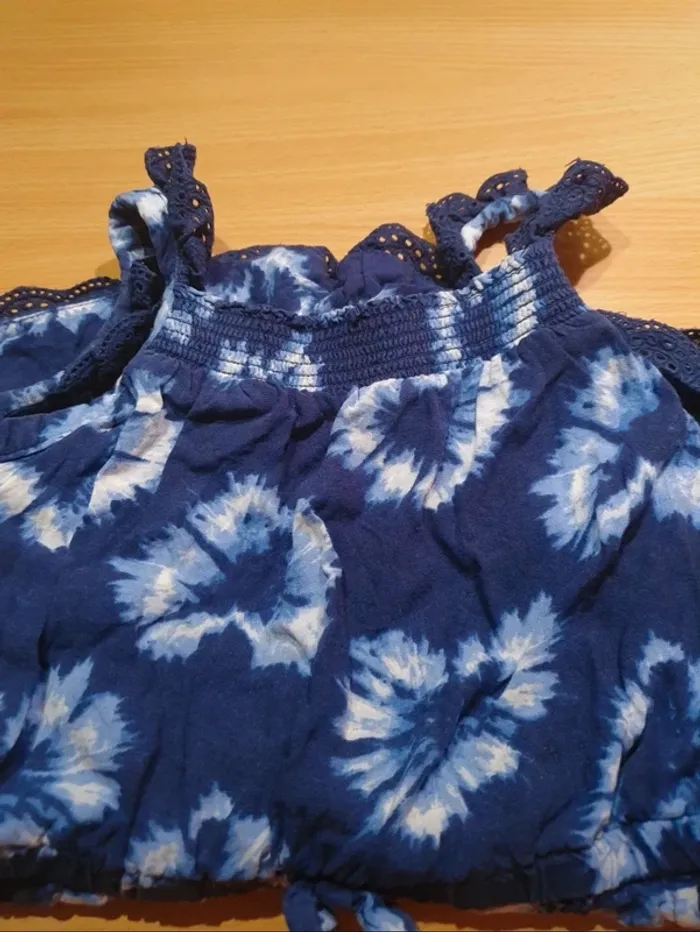 Combi-short fille George 3 ans à dentelle - photo numéro 2