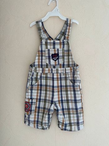 Salopette short bébé garçon 18 mois