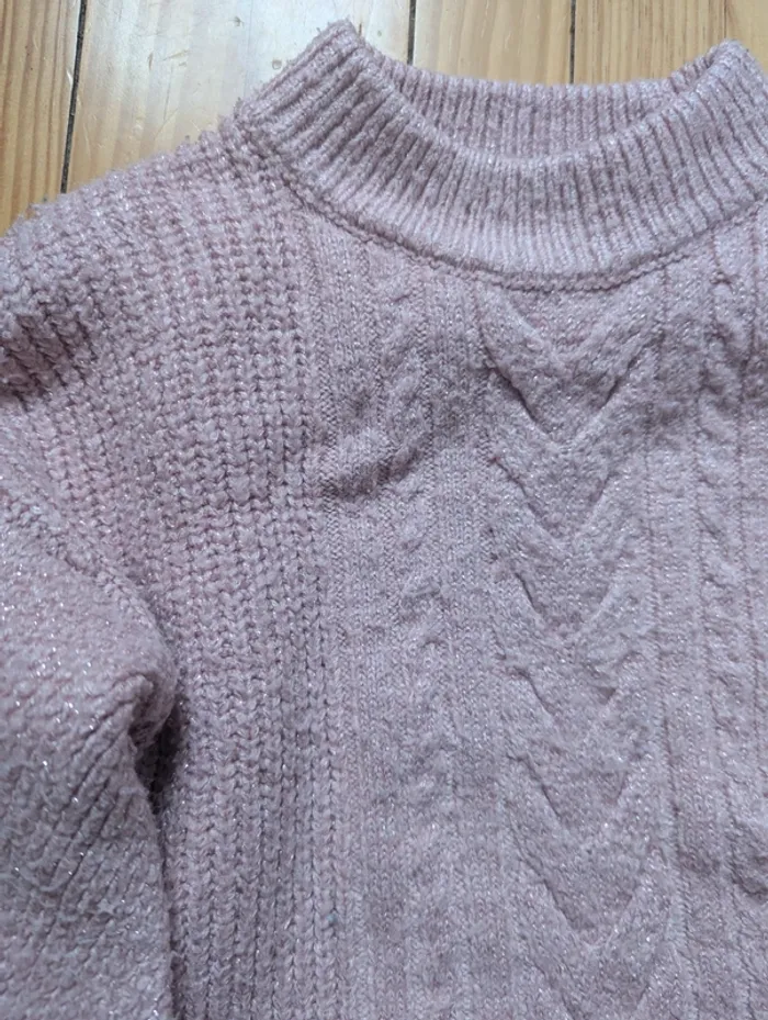 Robe pull rose, 4 ans Okaïdi - photo numéro 2