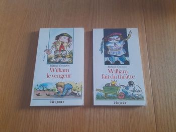 Lot de 2 livres William de Richard Crompton