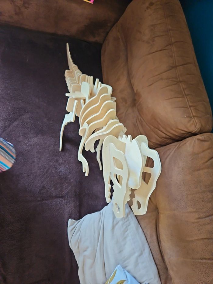 Sculpture bois dinosaures - photo numéro 5