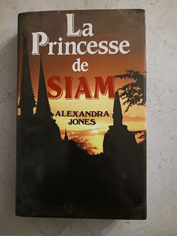 livre la princesse de Siam Alexandra Jones