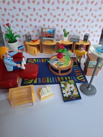 Figurines Playmobil le salon