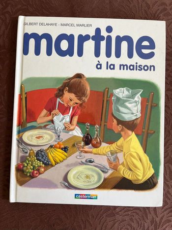 Livre Martine à la maison Casterman 1963