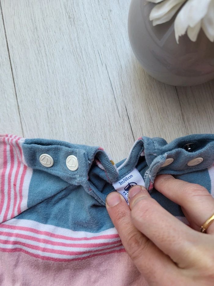 Jolie robe estivale petit bateau 3 mois - photo numéro 3