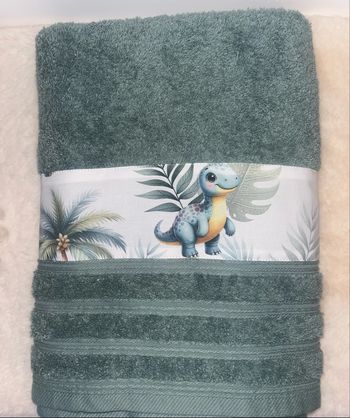 Serviette de bain Dino 
