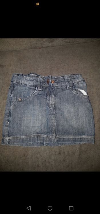 Jupe en jeans