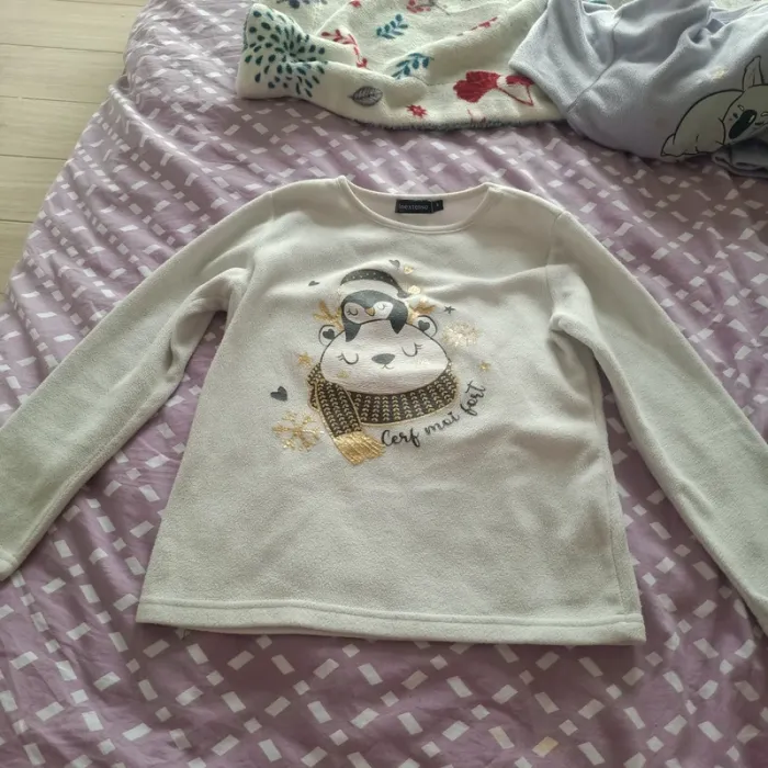 lot de deux pyjamas automne/hiver - photo numéro 7