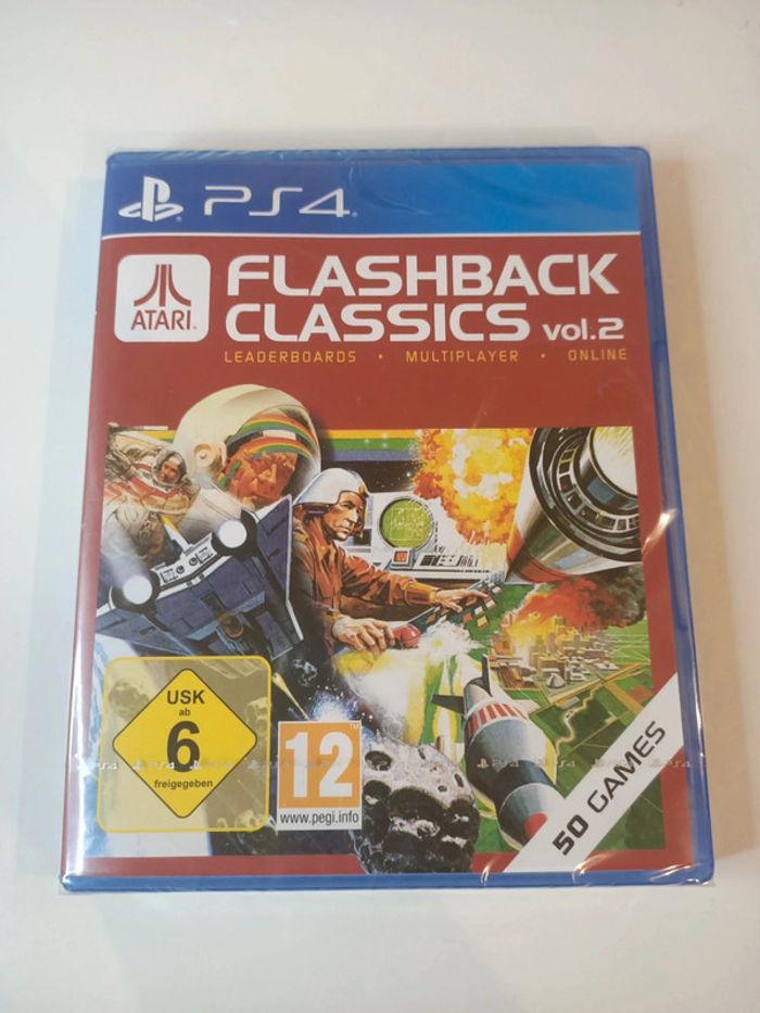 Jeu PlayStation PS4 atari flashback classics vol.2 neuf sous blister