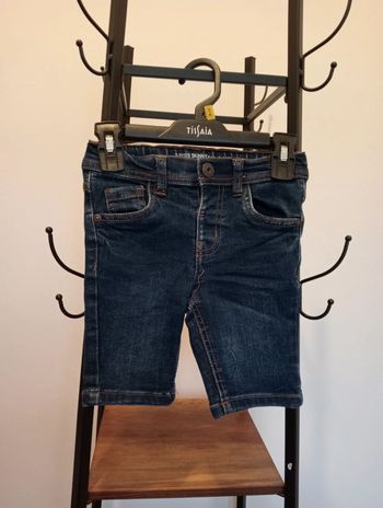 Short en jean garçon