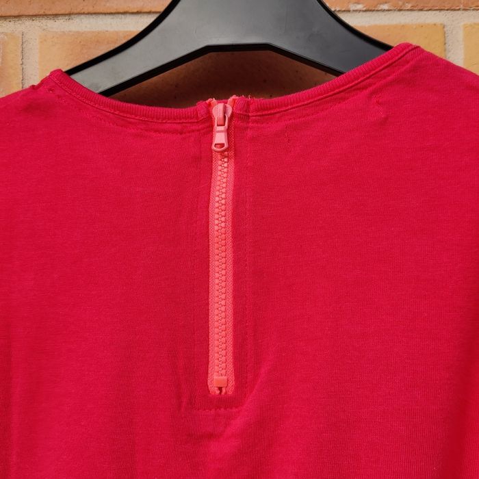 T-shirt fille 10 ans rose fuchsia neuf Okaïdi - photo numéro 3
