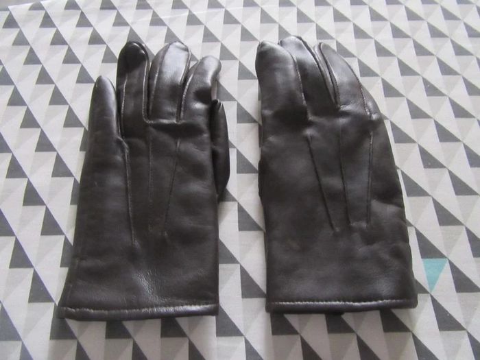 Gants femme simili cuir taille 7