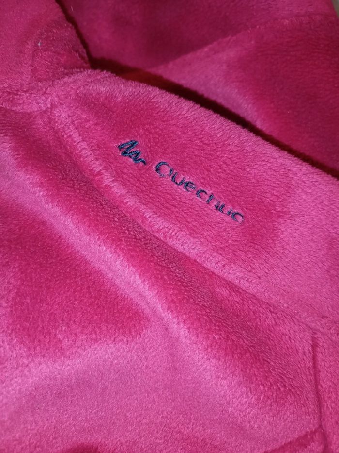 Polaire rose avec capuche Quechua XS N*511 - photo numéro 5