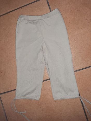 Caleçon coton beige. 4 ans
