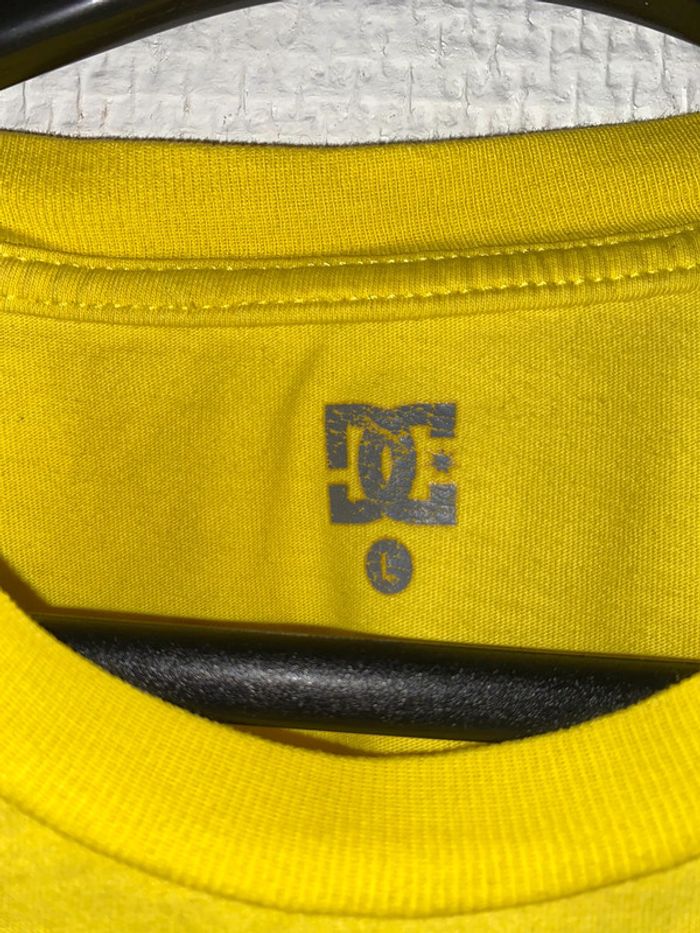 T-shirt imprimé DC Shoes (jaune), L - photo numéro 2