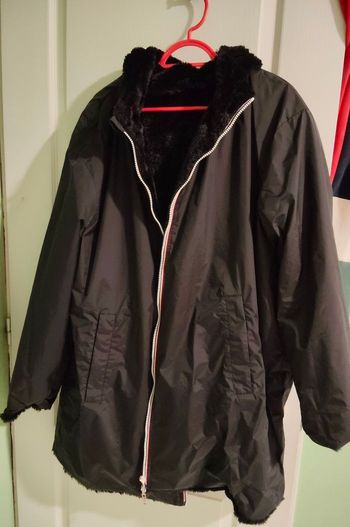 Manteau réversible imperméable