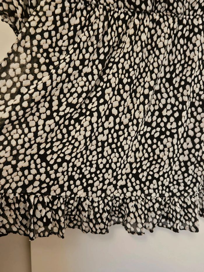 Robe leopard cache coeur en voile Etam - photo numéro 8