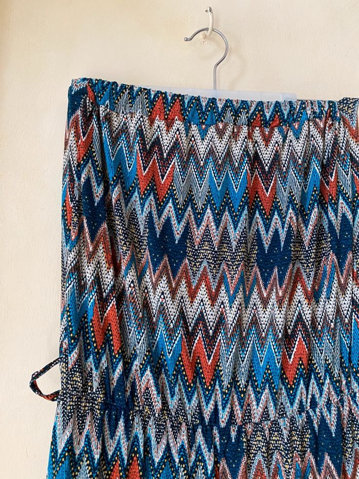 Combi pantalon bustier à motifs TU - photo numéro 8