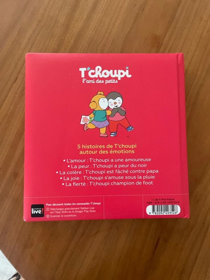 Livre T’choupi L’ami des petits 5 histoires autour des émotions - photo numéro 5