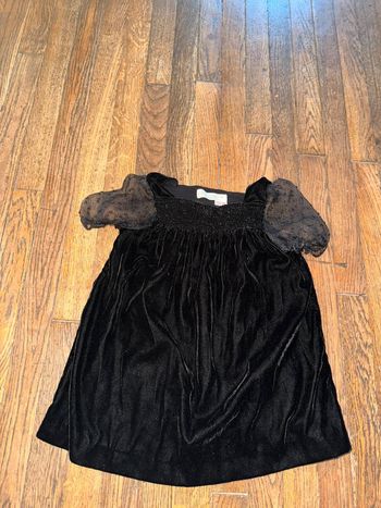 robe velour Zara 3 ans