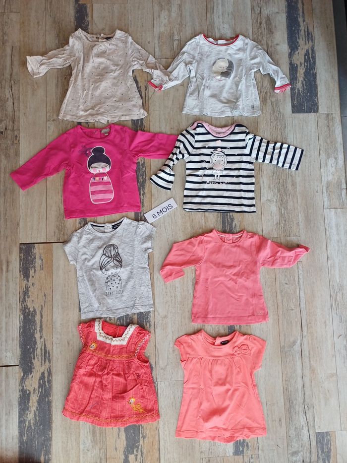 Lot vêtements fille 6 mois - photo numéro 2