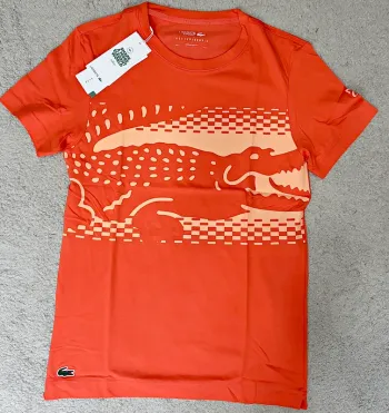 T-shirt Lacoste X Novak Djokovic NEUF
