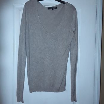 Pull beige cache cache taille 2 - 38/40