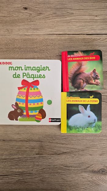 Lot 3 livres bébé
